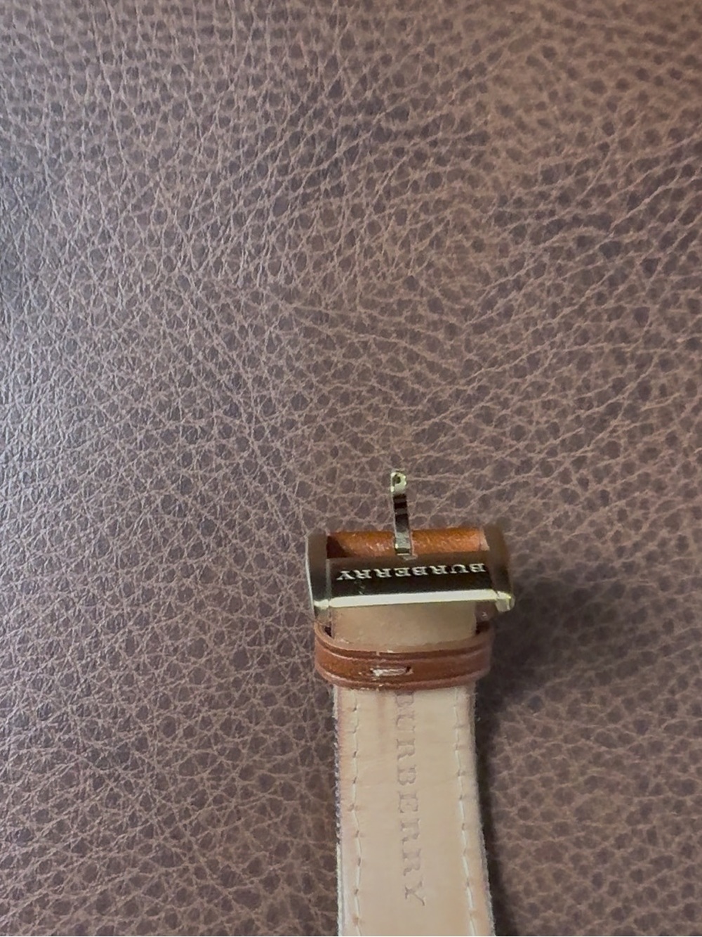 Burberry Gold Tone Watch - Picture 6 of 7